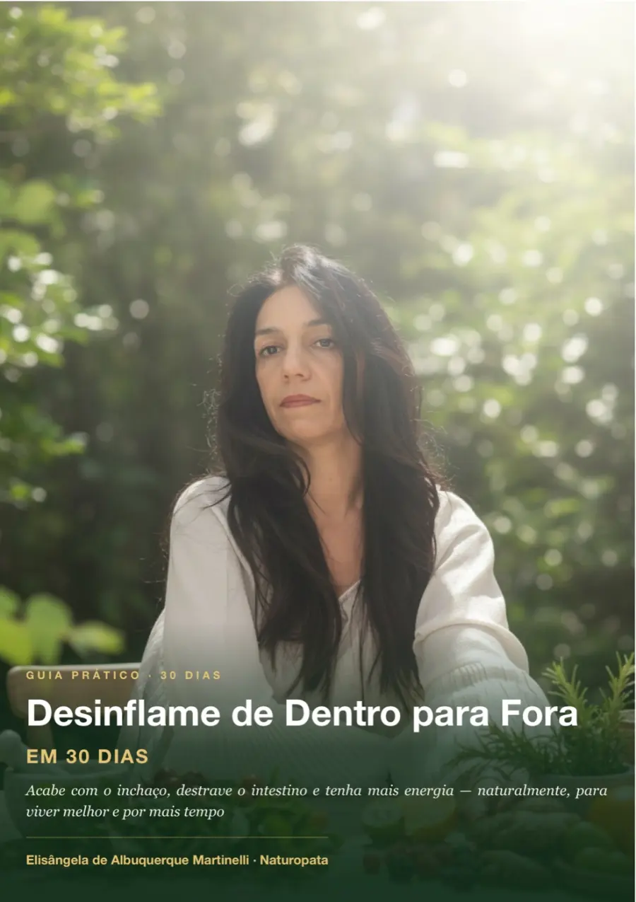 Capa do guia Desinflame de Dentro para Fora em 30 Dias